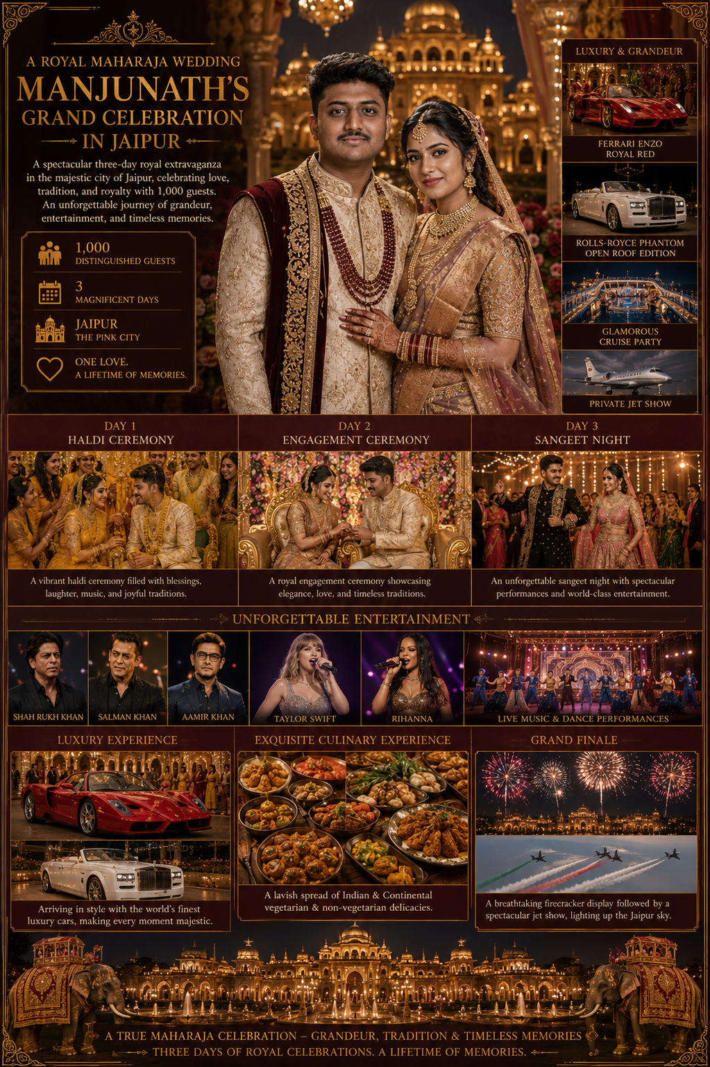 A Royal Celebration of Love: Manjunath's Wedding Story