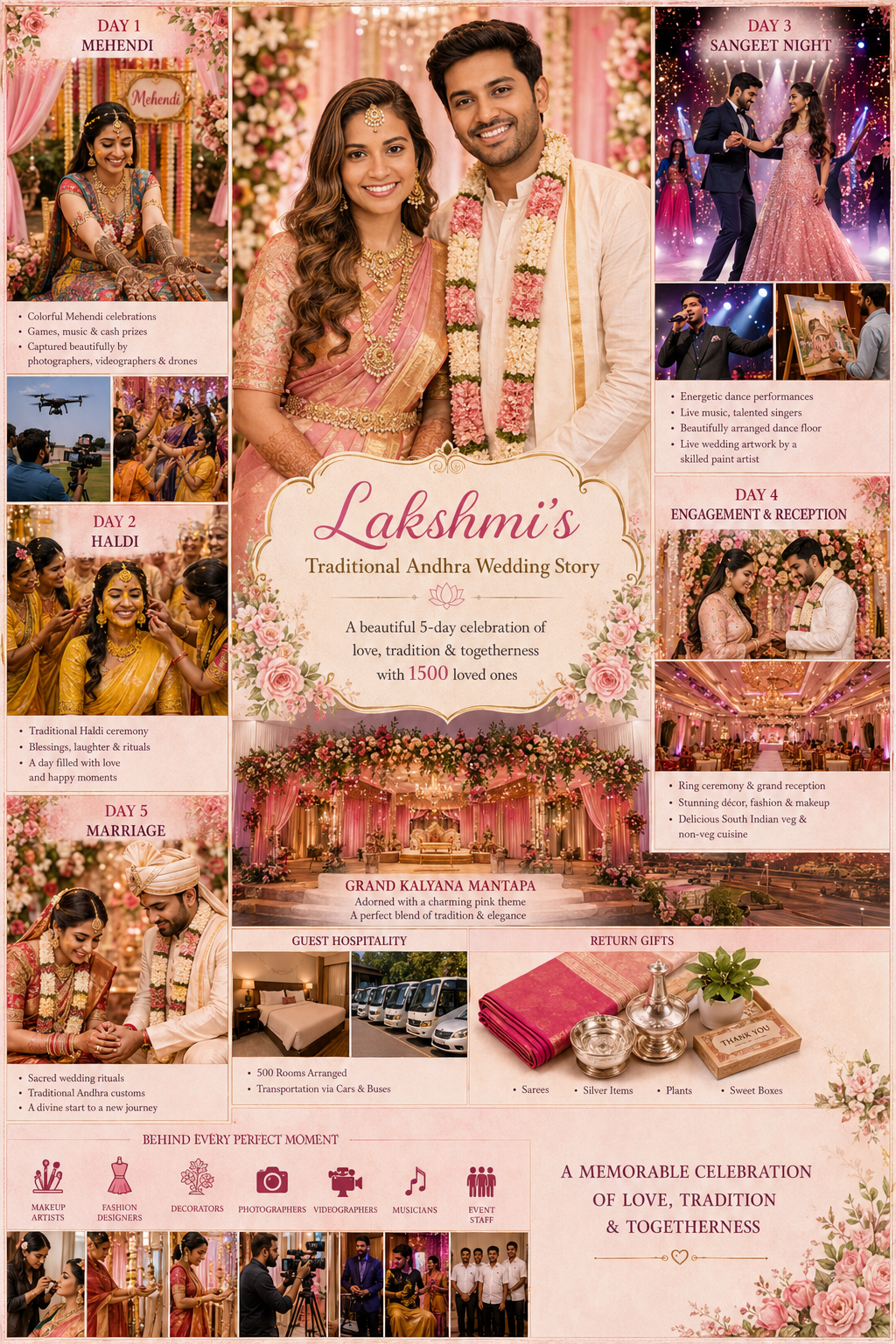 Lakshmi's Traditional Andhra Wedding Story